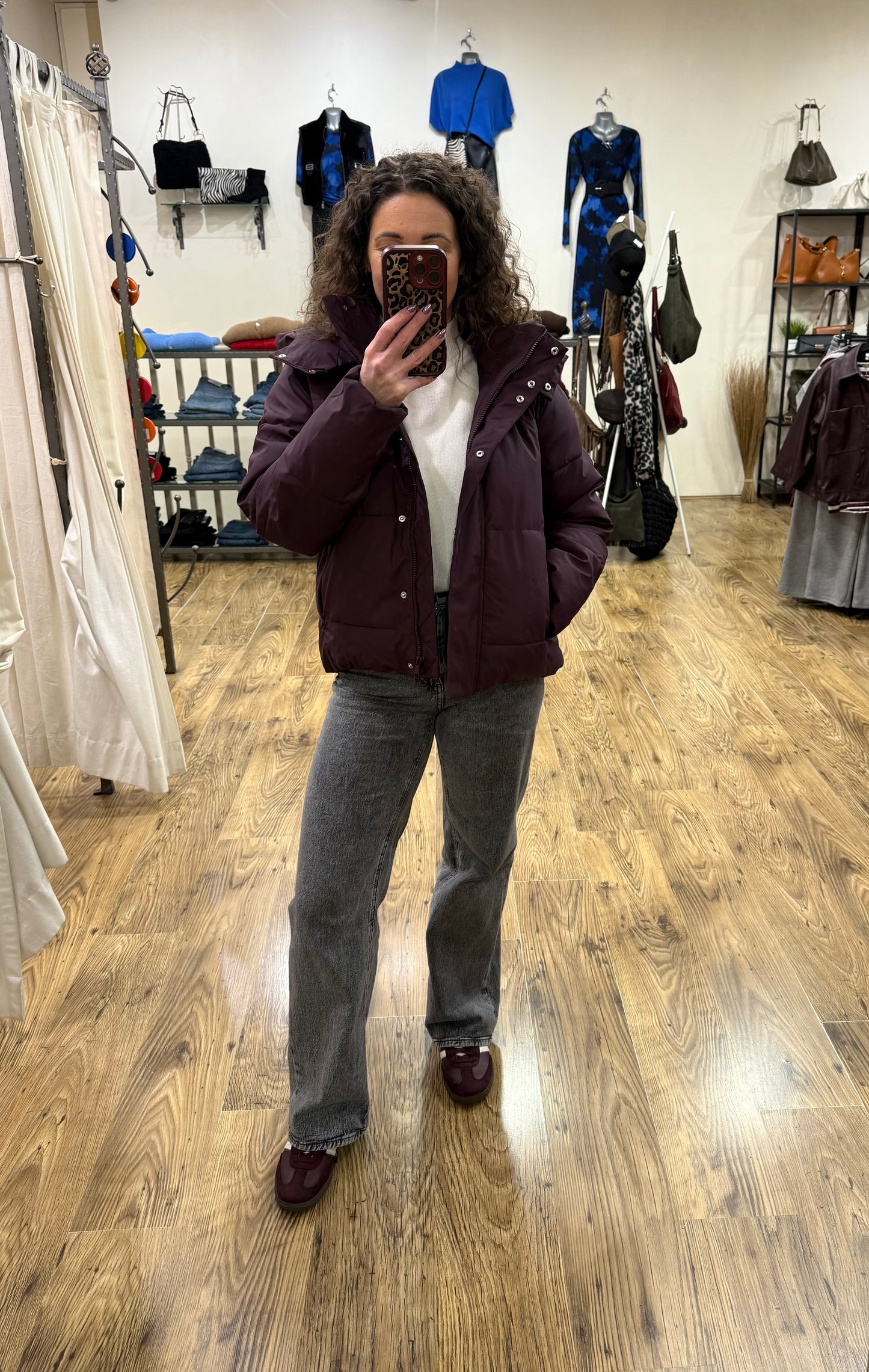 Vero Moda - GRETAKYLIE - Coated puffa coat