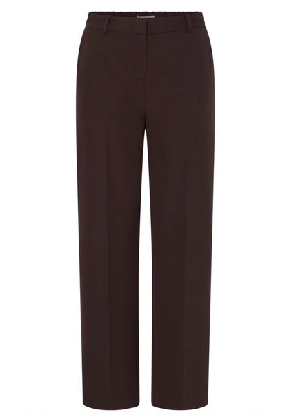 B.Young - DANTA CROP - Classic wide leg ankle length trousers