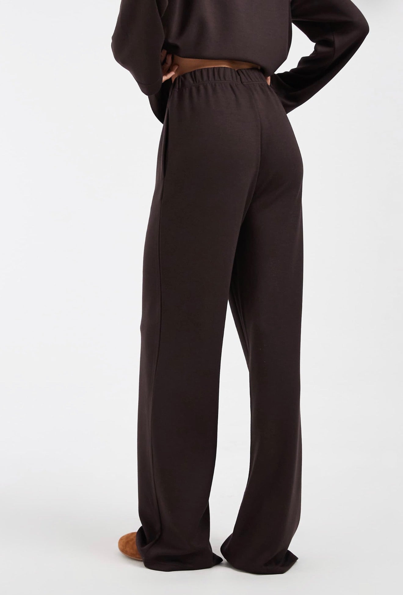 Vero Moda - HALI - Super soft tie waist wide jogger