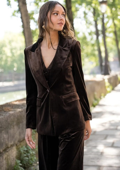 LANA - Velvet blazer