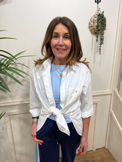 WANDIN - Button back shirt