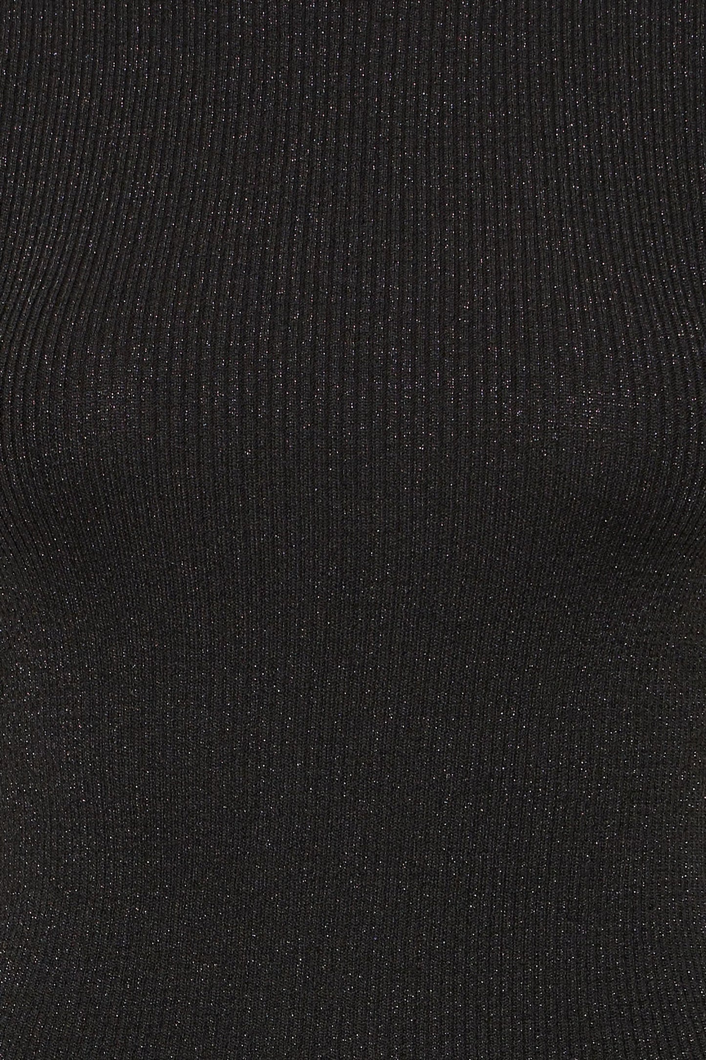 ICHI - CODY - Knitted lurex detail fitted top