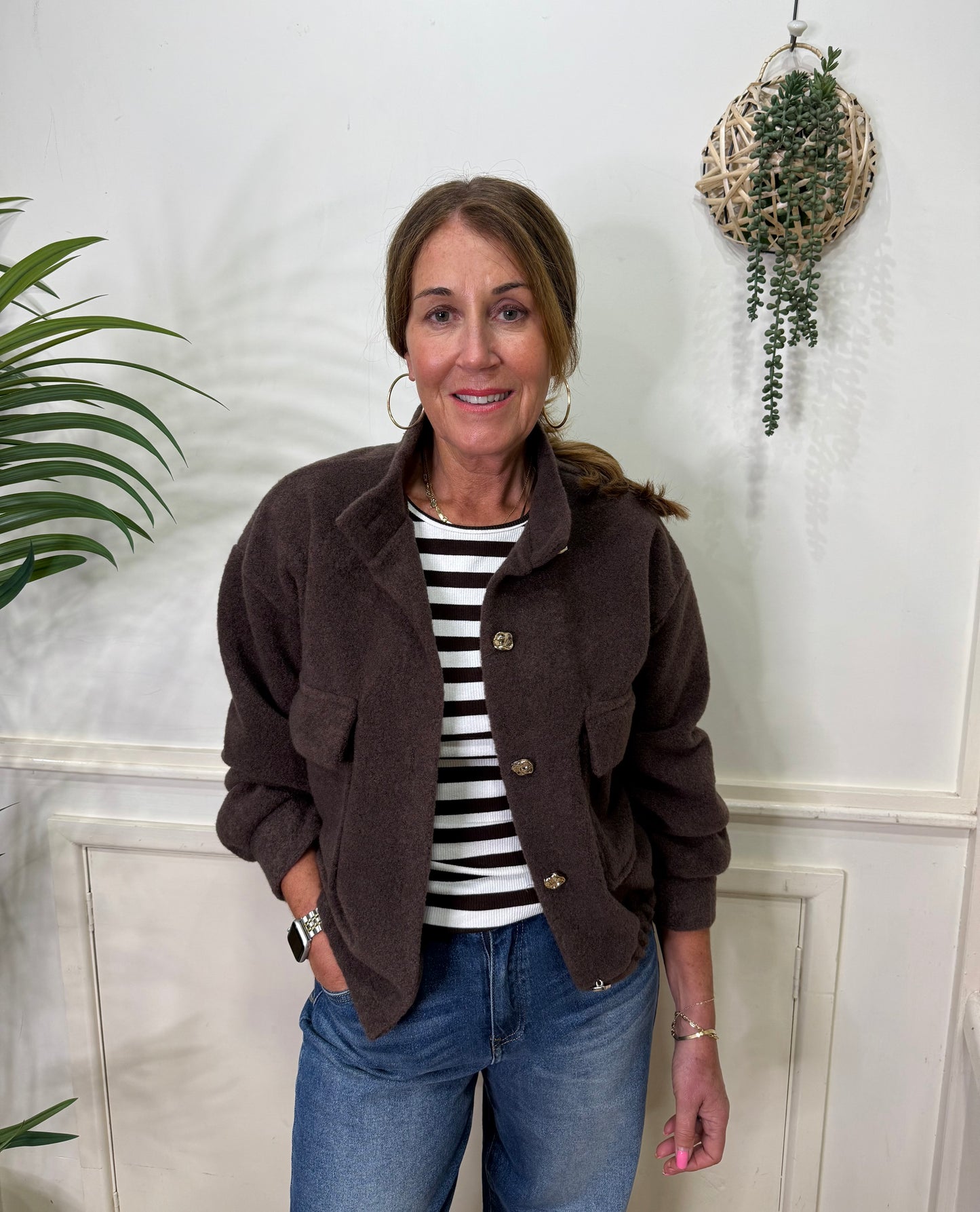 CLLAYRE - Boucle style jacket