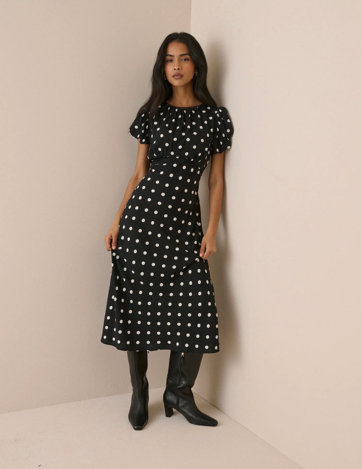 Nobody’s Child - SICILY - Polka dot midi dress