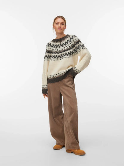 Vero Moda - JULIANA - Fairisle knitted jumper