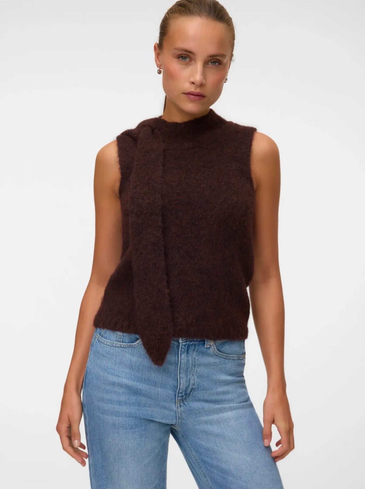 Vero Moda - VENEZIA - Soft tie side knit