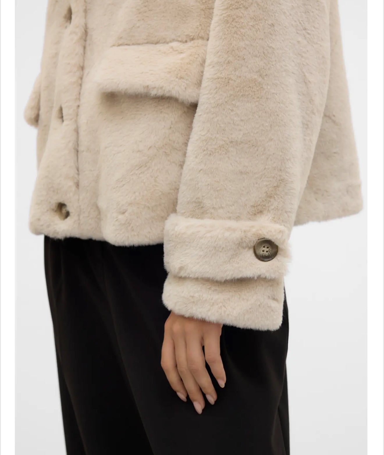 Vero Moda - SONJAEVA - Faux fur jacket