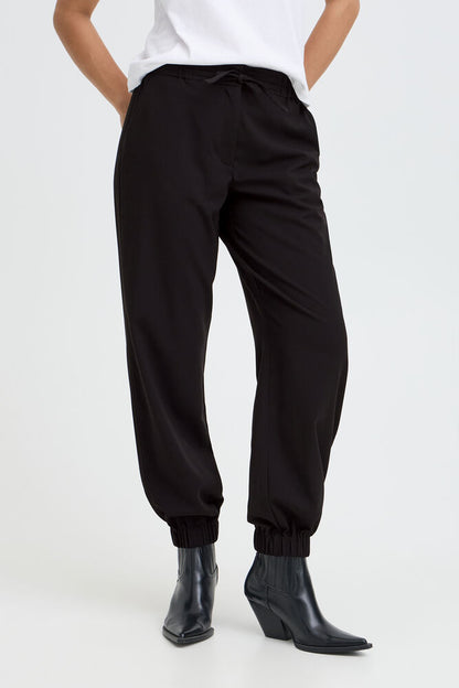 B.Young - DANTA BALL - Cuff bottom trousers