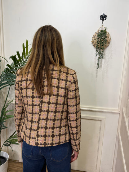 OCTAVIA - Boucle printed jacket