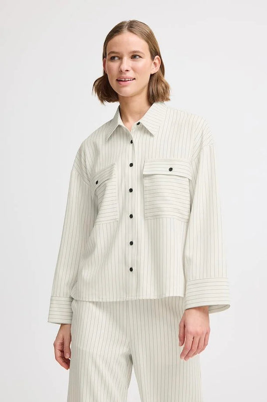 B.Young - DANNIA - Pinstripe shirt