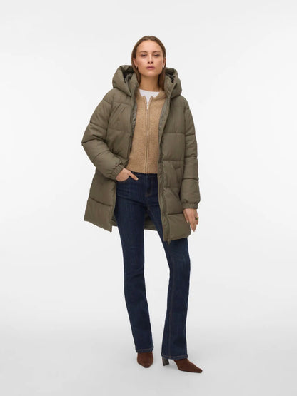 Vero Moda - GRETAFIE - Coated puffer coat