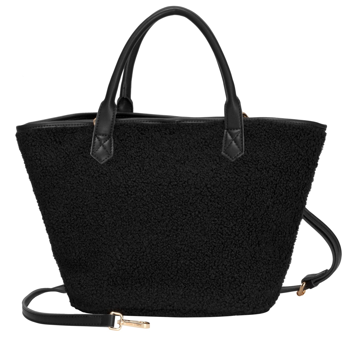 Every Other - 12036 - Large Nova Faux Shearling Tote Bag