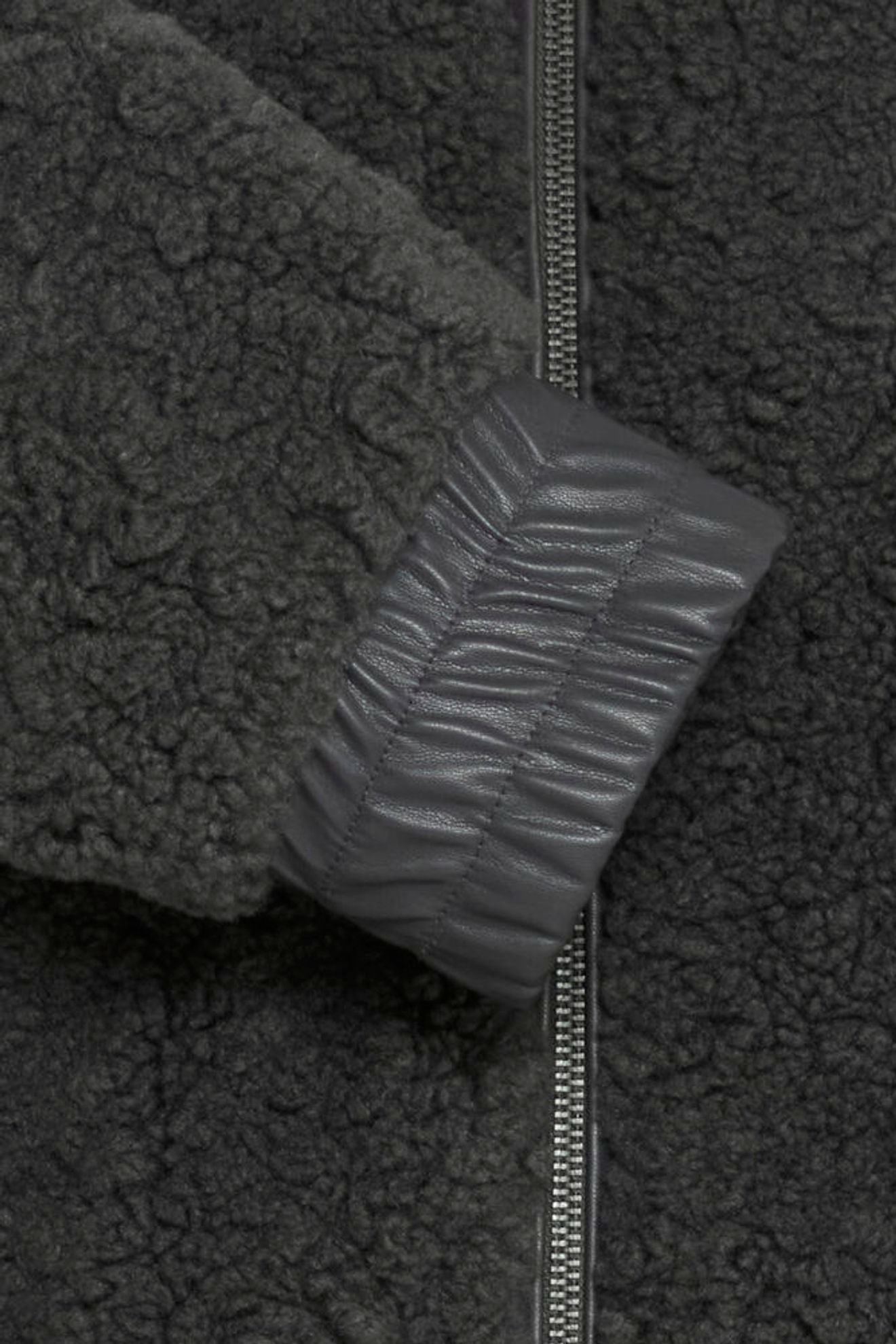 B.Young - ANAMAJ - Teddy bomber jacket