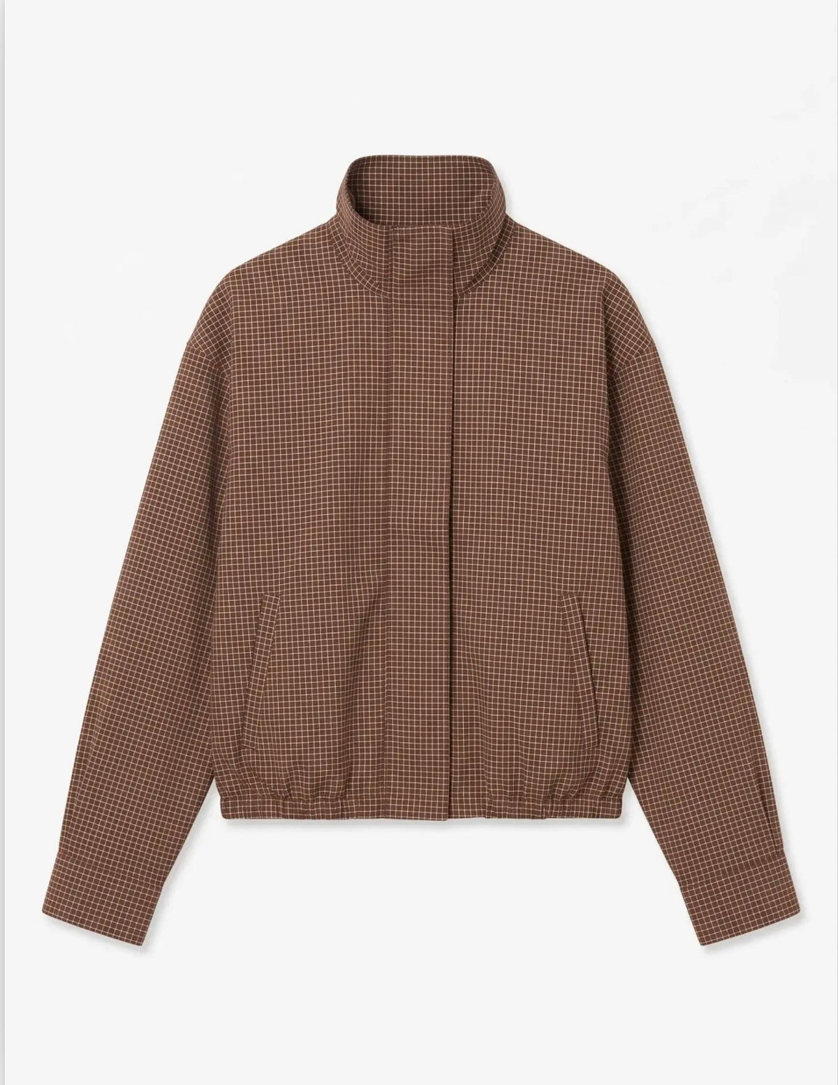 Vero Moda - LAURALEA - Checked funnel neck jacket