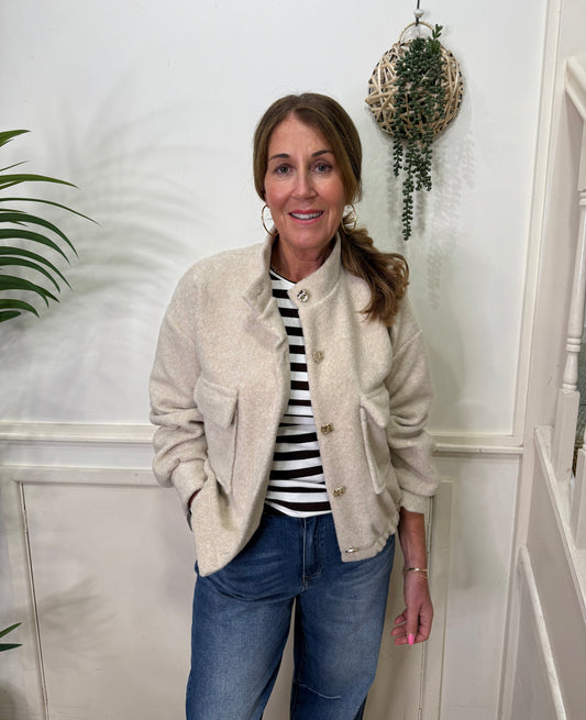 CLLAYRE - Boucle style jacket