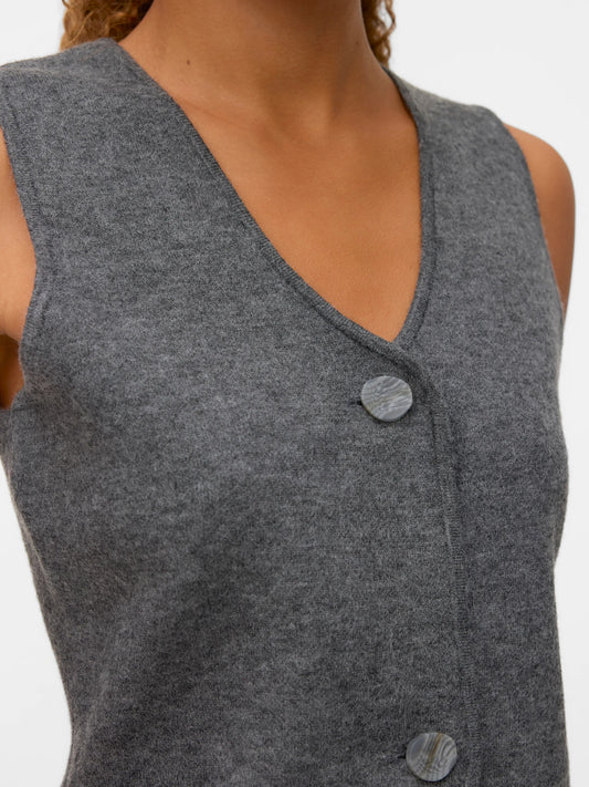 Ver Moda - BRISA - Knitted 2 button waistcoat