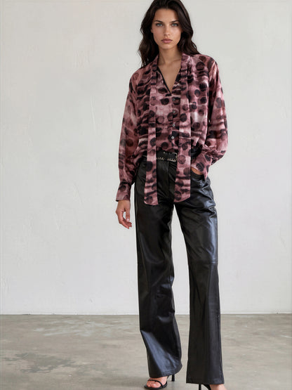 Religion - LIV TOP - Dot print blouse