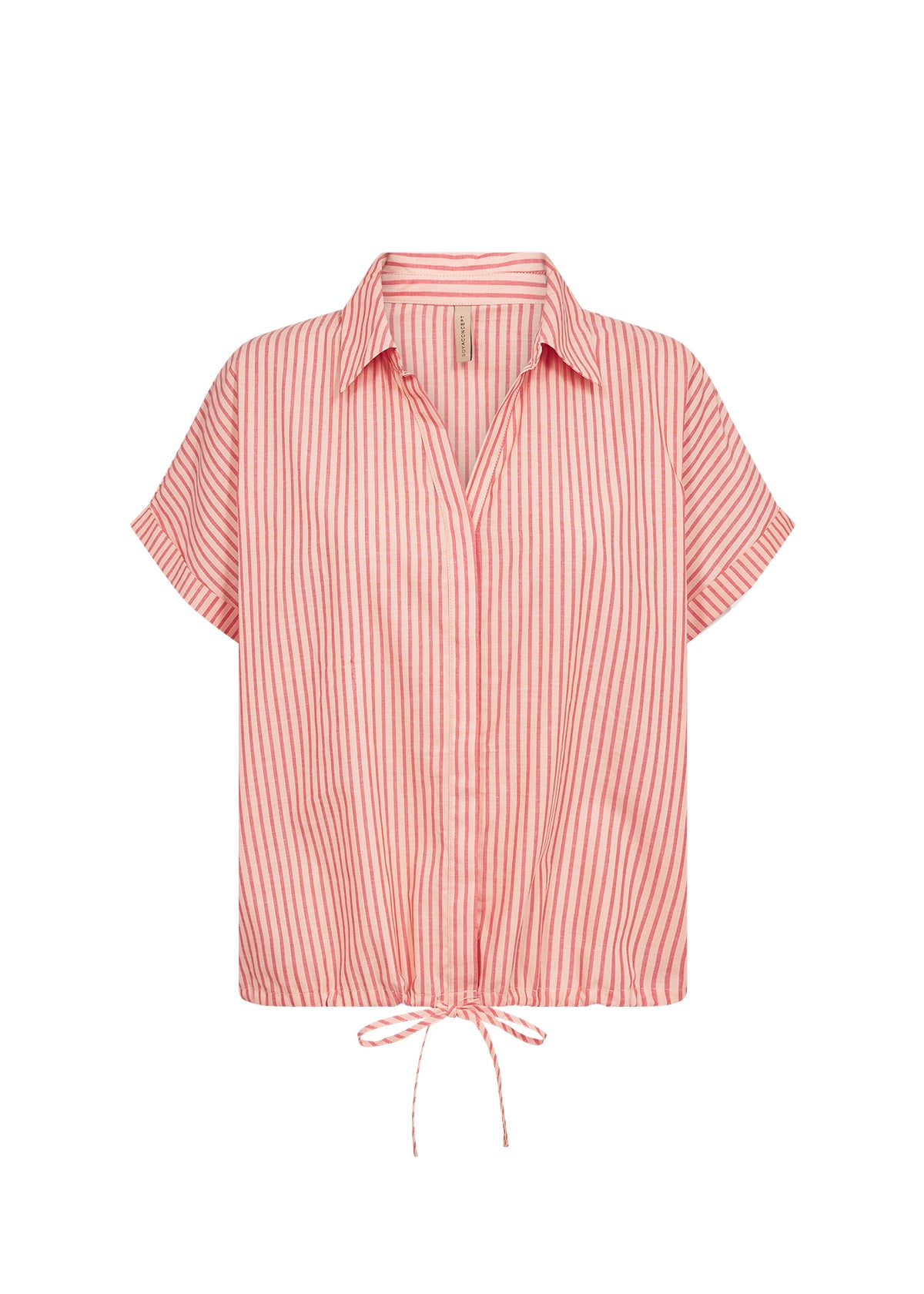 Soya Concept - FELICE 2 - Stripe drawsting tie shirt