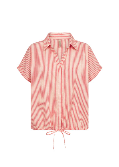 Soya Concept - FELICE 2 - Stripe drawsting tie shirt