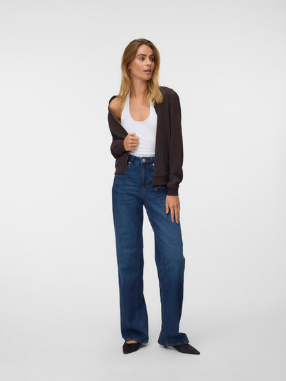 Vero Moda - COCO - Soft zip up bomber jacket