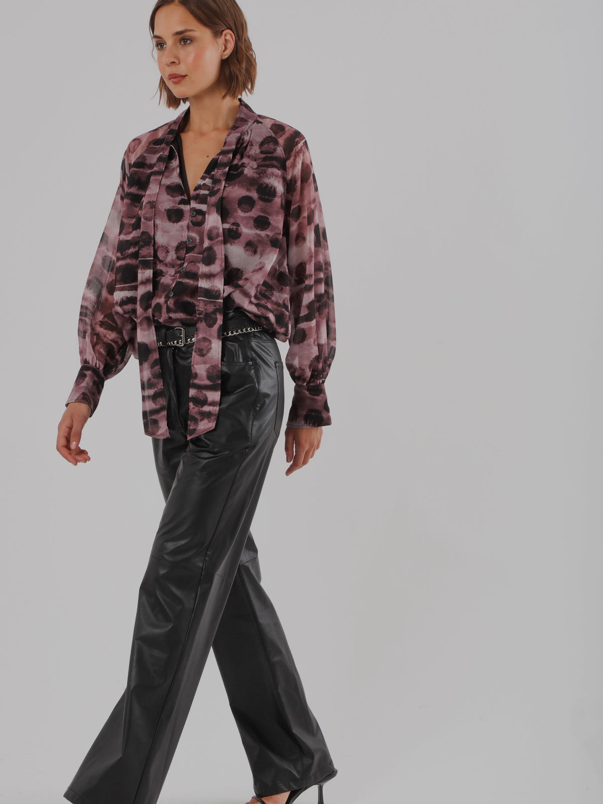 Religion - LIV TOP - Dot print blouse