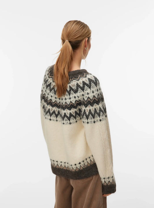 Vero Moda - JULIANA - Fairisle knitted jumper