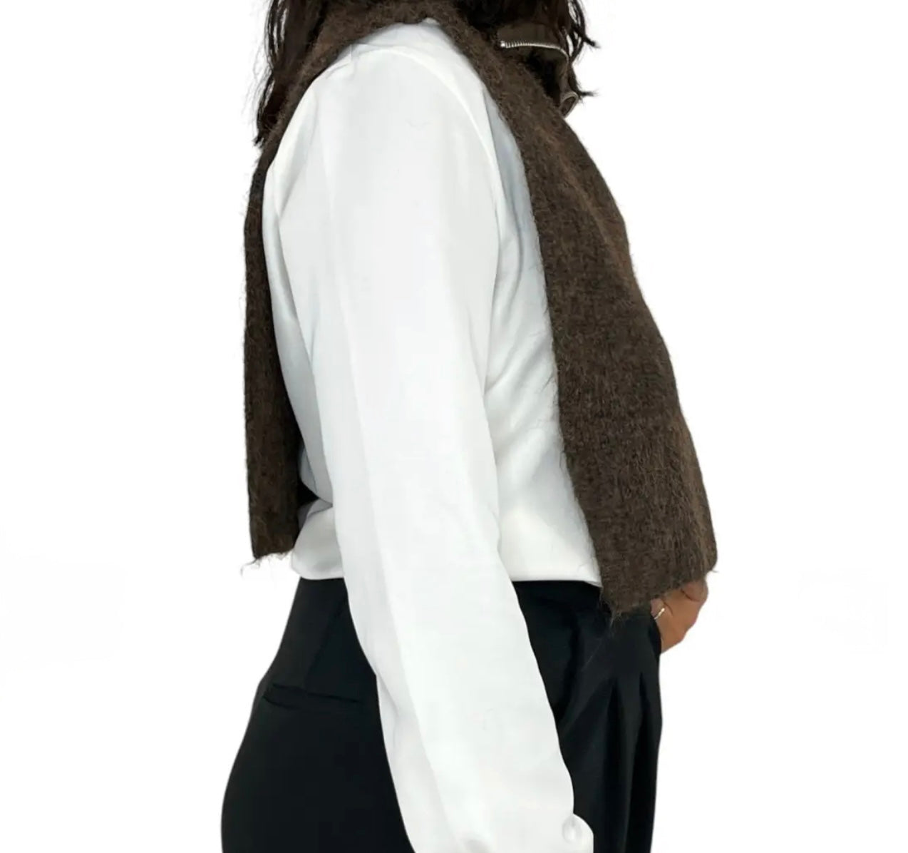 Vero Moda - CORA - Zipper bib neck