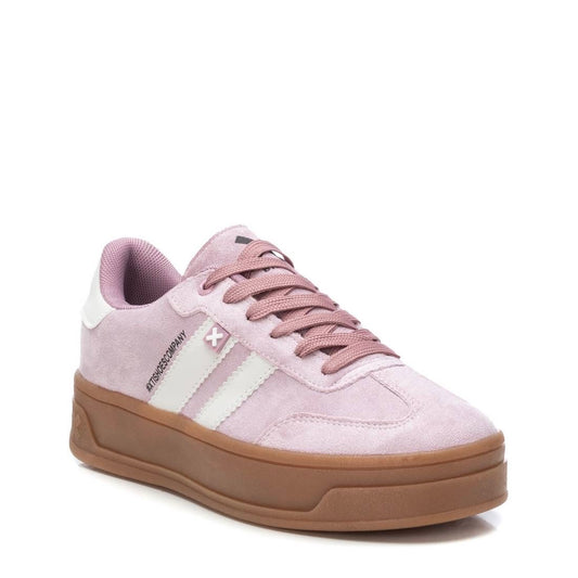 XTI Footwear - 143644 - Suedette Side stripe trainer - Lilac