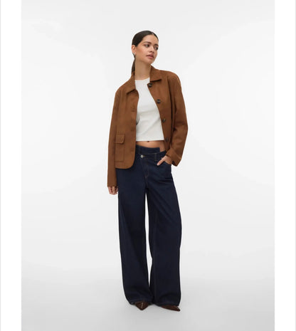 Vero Moda - JOSE KELLY- Faux suede jacket