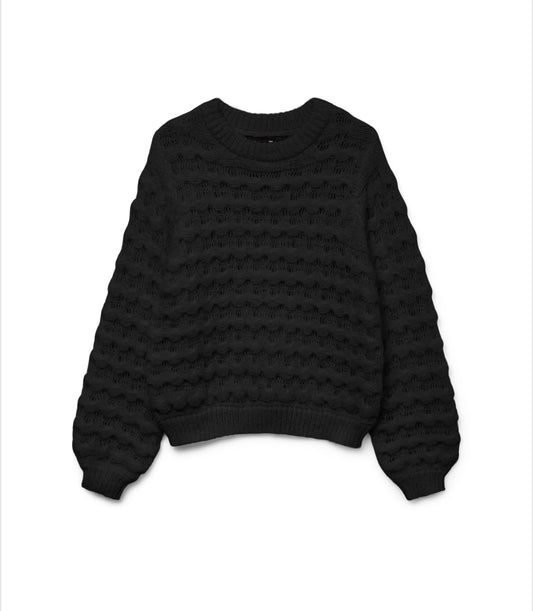 Vero Moda - LAURYN - Wavy chunky knit