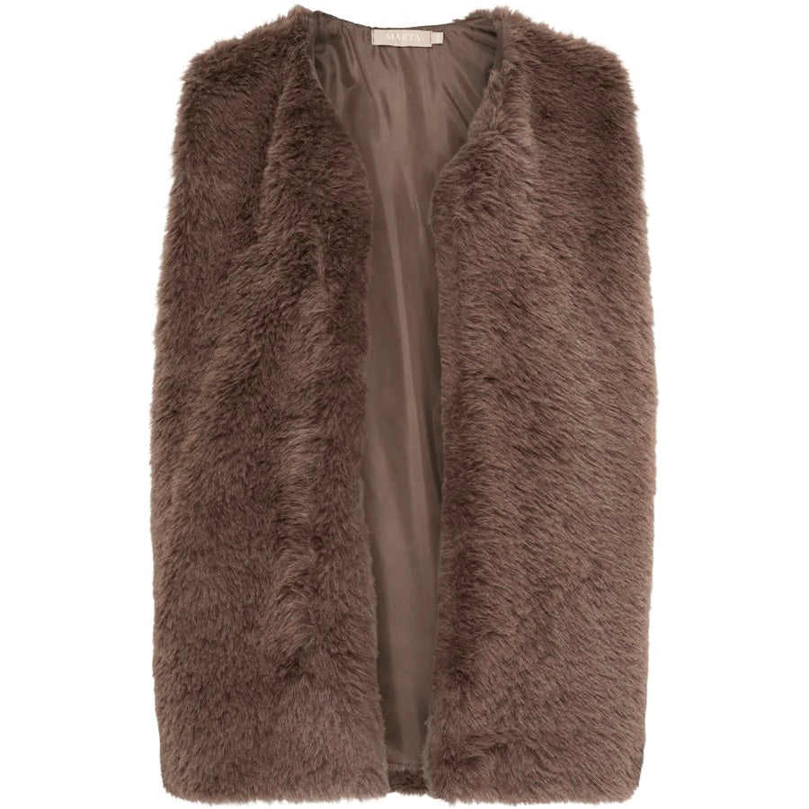 Marta - ARLETTE - Faux fur gilet - Mink