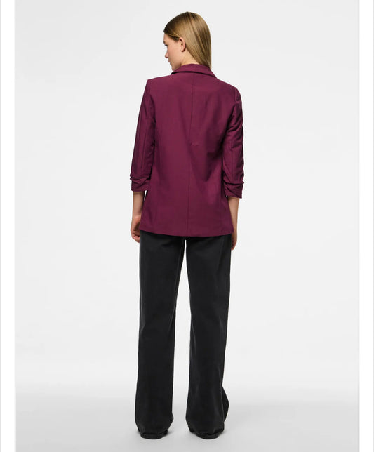 Pieces - BOSELLA - Ruched sleeve blazer
