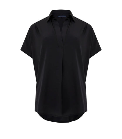 French connection - 72MZN - Crepe Light Recycled Popover Shirt