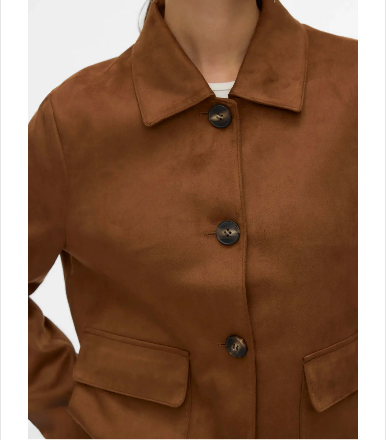 Vero Moda - JOSE KELLY- Faux suede jacket