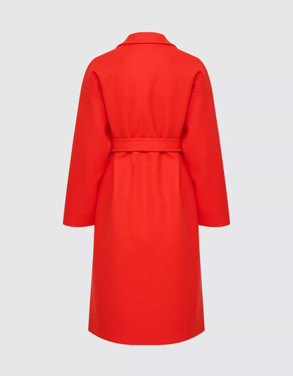 ICHI - JANNET - Classic belted long coat