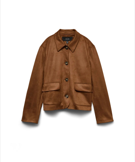 Vero Moda - JOSE KELLY- Faux suede jacket