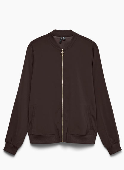 Vero Moda - COCO - Soft zip up bomber jacket