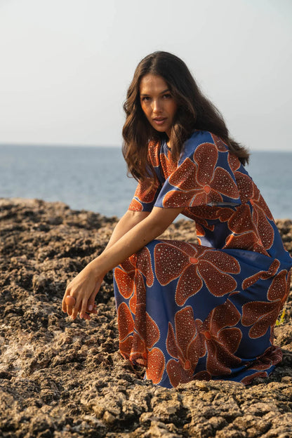 Traffic People - RENE - Printed maxi dress