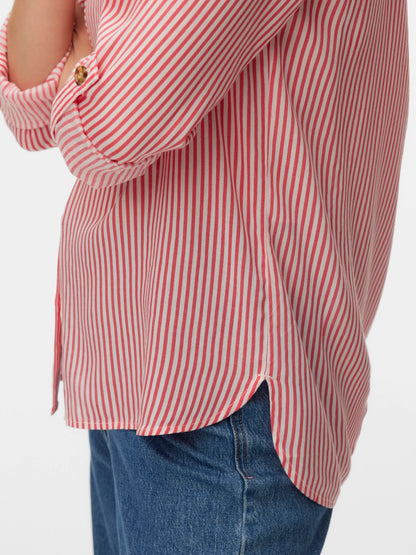 Vero Moda - BUMPY - Stripe button front shirt