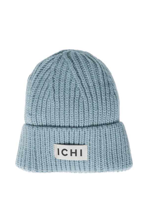 ICHI - EMMA - Knitted logo beanie hat