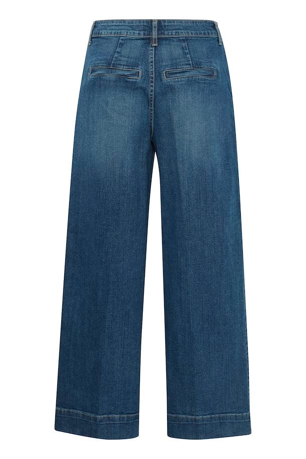 B.Young - KOMMA - Wide leg ankle length jeans