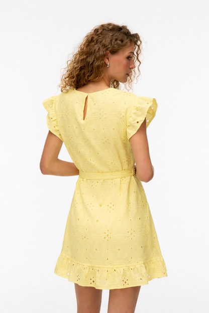 Vero Moda - ELIZA - Broderie anglaise dress