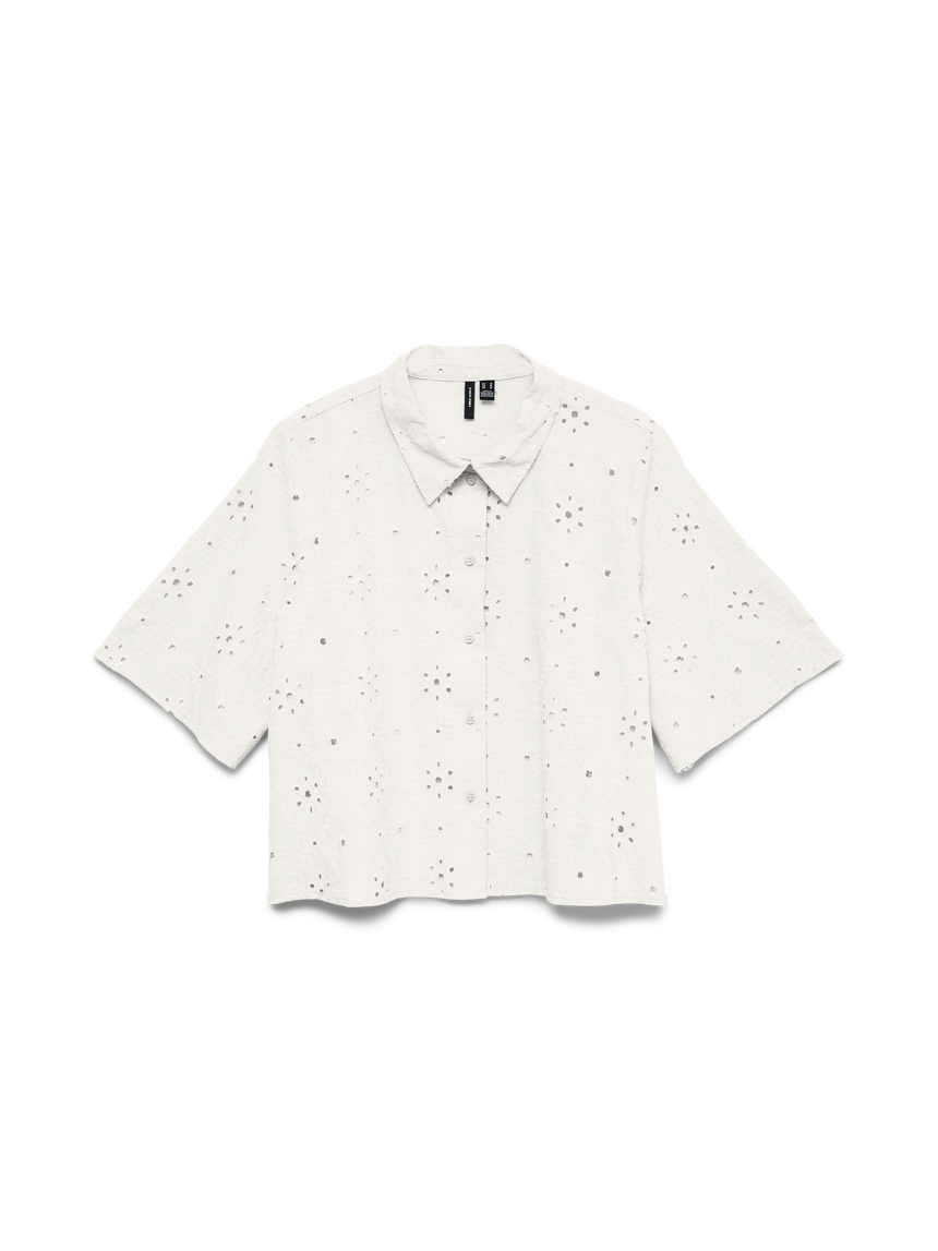 Vero Moda - ELIZA - Broderie anglaise shirt