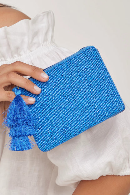 Eb & Ive - PLAYA POUCH - COBALT