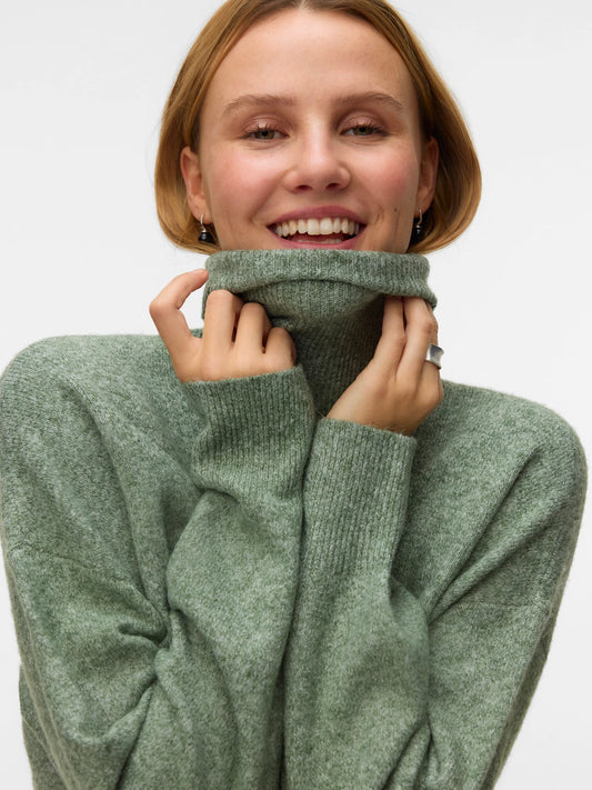 Vero Moda - DOFFY - Roll neck knitted jumper