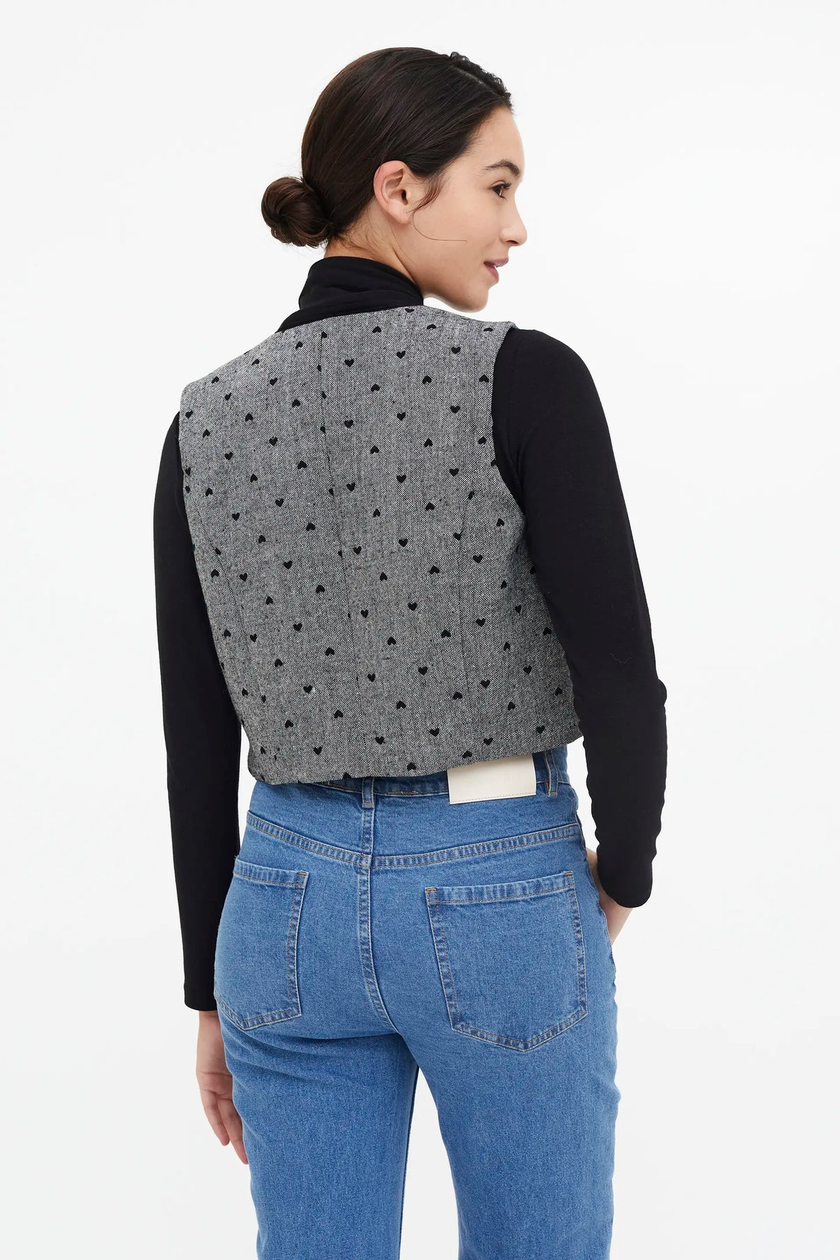 Compania Fantastica - 11128 - Tweed heart waistcoat