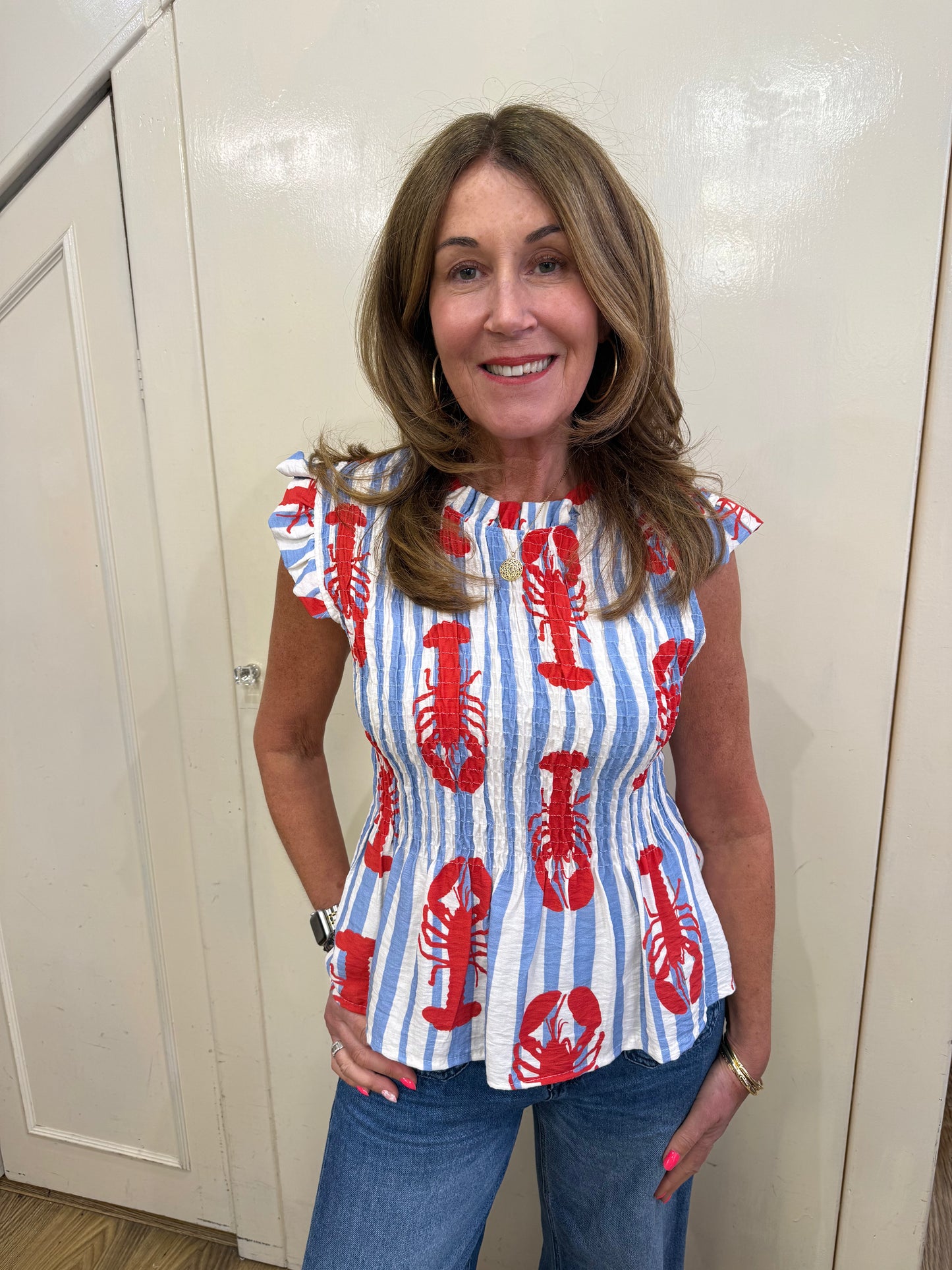 ESA - Lobster printed top