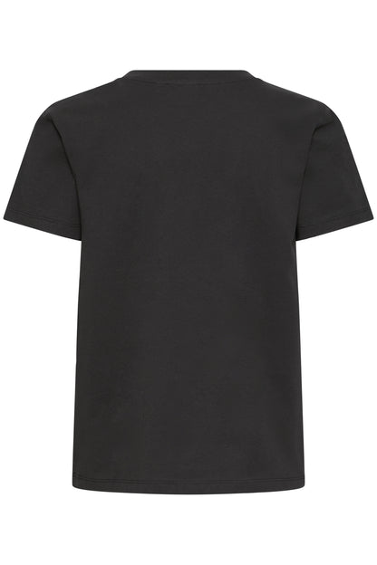 ICHI - CAMINO - Paris sequin slogan t.shirt