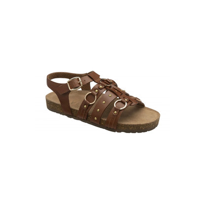 Ravel - BOLAM - Tan Burnish Leather Bolam Gladiator Sandals