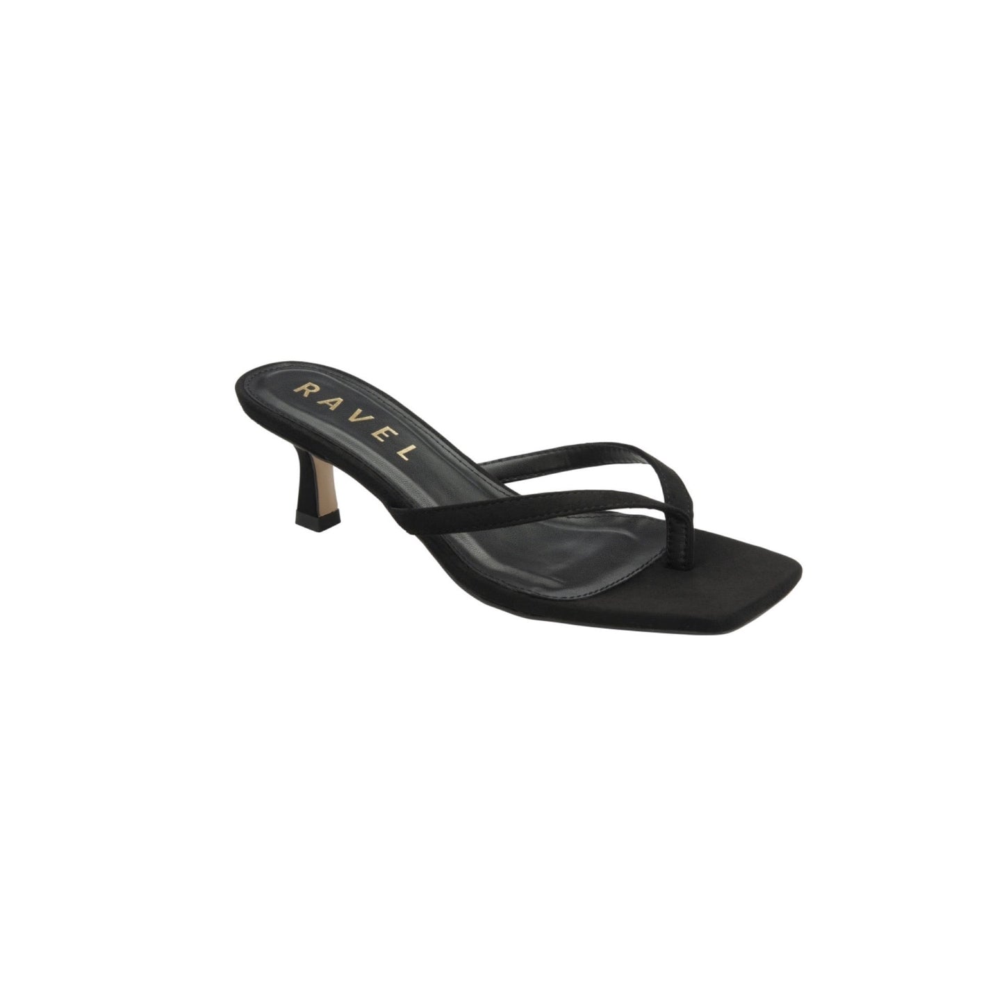 Ravel - CRASTER - Microfibre Craster Toe-Post Mule Sandals